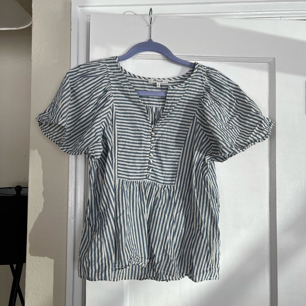 Madewell Striped Blouse